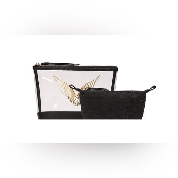 Victoria's Secret Handbags - VICTORIAS SECRET FASHION SHOW 2025 TWO-PIECE MAKEUP BAG